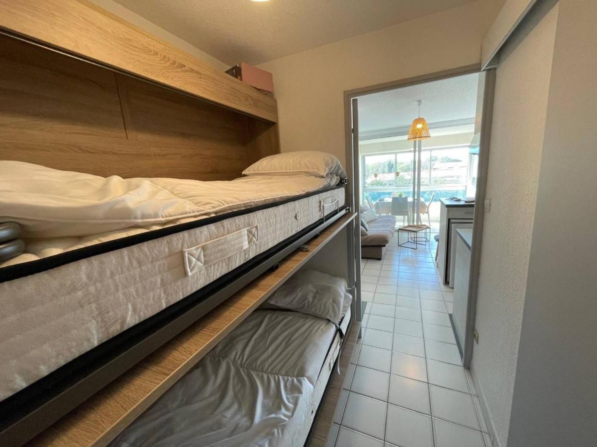 Studio Cabine Cosy Avec Piscine Et Parking, A 100M De La Plage - Argeles-Sur-Mer - Fr-1-225-91 Appartement Buitenkant foto